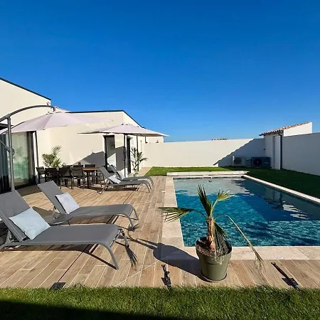 La Perle Bleue - La Rochelle Ile De Re - Piscine Chauffee *