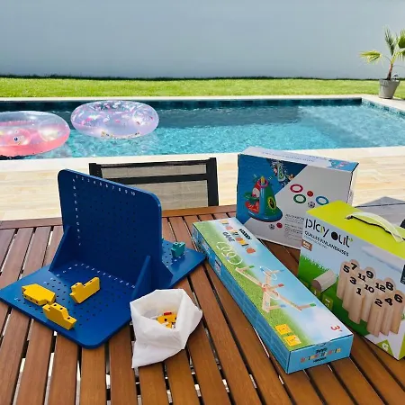 La Perle Bleue - La Rochelle Ile De Re - Piscine Chauffee Vila La Jarne