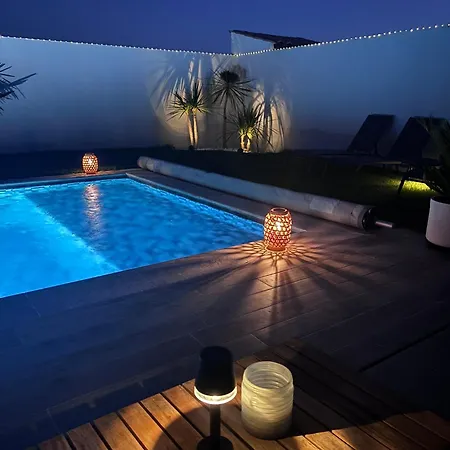 La Perle Bleue - La Rochelle Ile De Re - Piscine Chauffee *