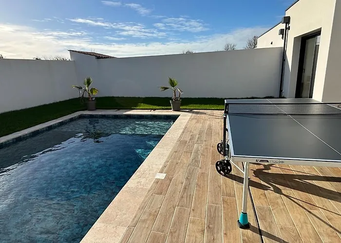 Villa La Perle Bleue - La Rochelle Ile De Re - Piscine Chauffee *