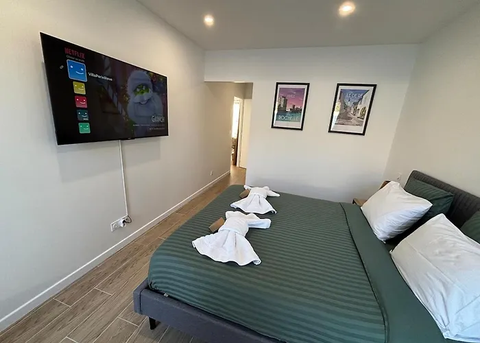 La Perle Bleue - La Rochelle Ile De Re - Piscine Chauffee Villa La Jarne