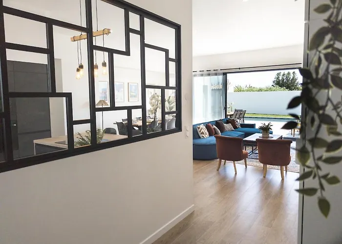 La Perle Bleue - La Rochelle Ile De Re - Piscine Chauffee Villa La Jarne