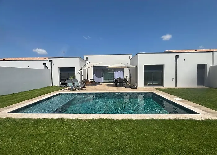 Villa La Perle Bleue - La Rochelle Ile De Re - Piscine Chauffee La Jarne